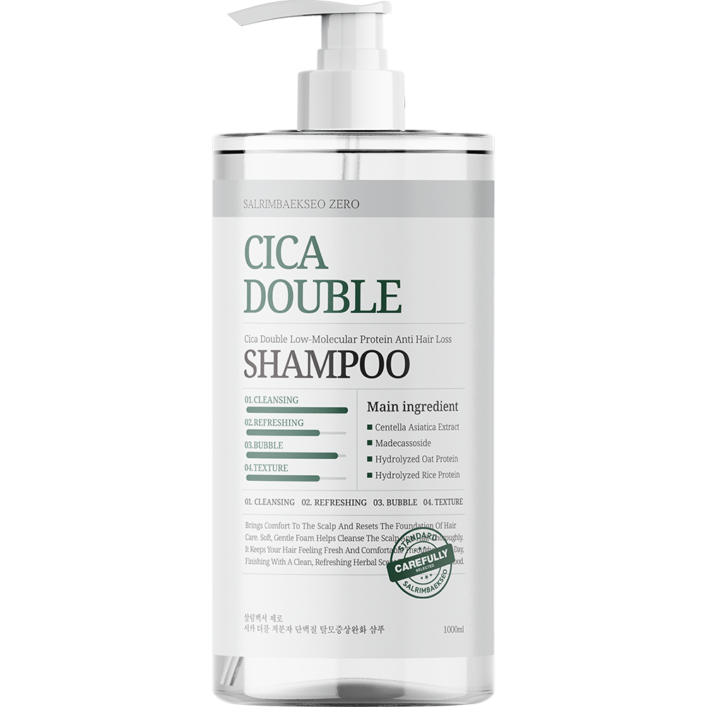Cica Double Low-Molecular Protein Anti-Hair Loss Shampoo