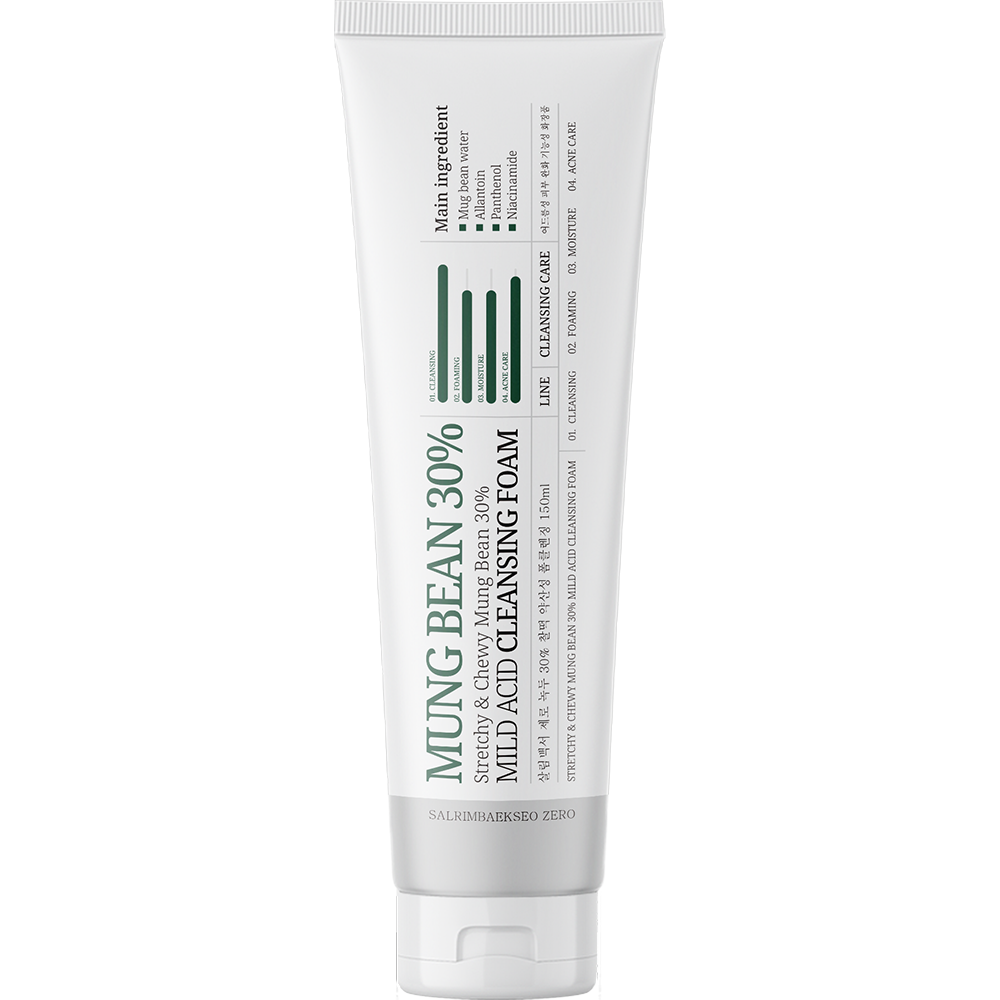 Mung Bean 30% Mild Acid Cleansing Foam